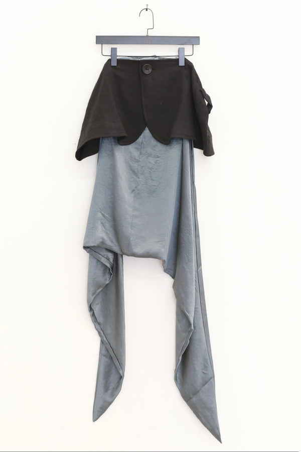 VeniceW 25 Autumn/Winter Shawl Thailand VCW-A1-Coal/Blue Cheese